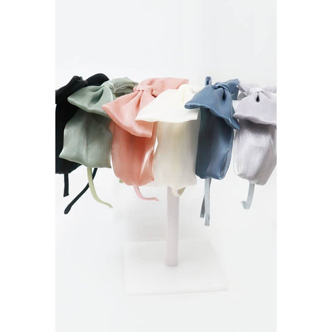 Shimmer Organza Bow Headband