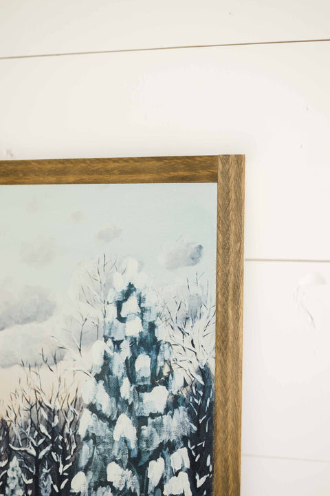 The Cottage After a Snowfall | Fine Art