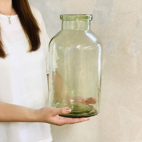 Recycled Glass Vase Classical F