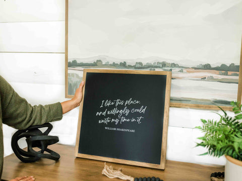 I Like This Place | Wall Art