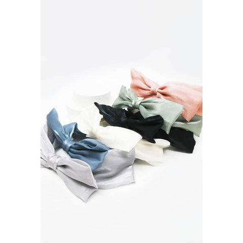 Shimmer Organza Bow Headband