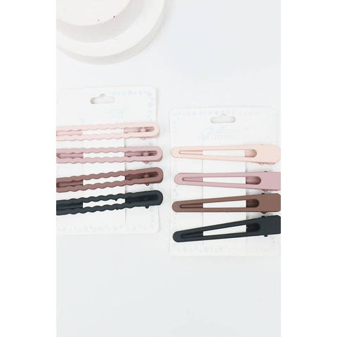 Matte Sectioning Alligator Hair Clip