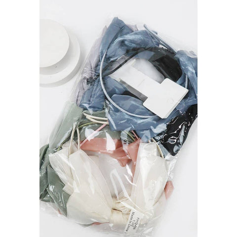 Shimmer Organza Bow Headband