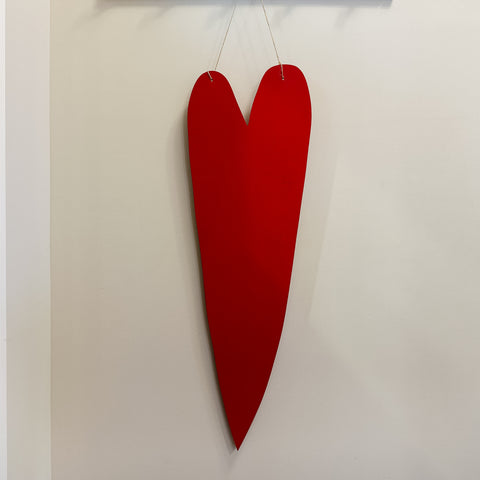 Rustic Wood Heart Sign, Door Hanger Decor