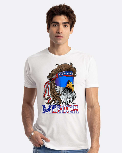 'Merican Eagle Unisex Tee - Adult Sizes S - 3XL