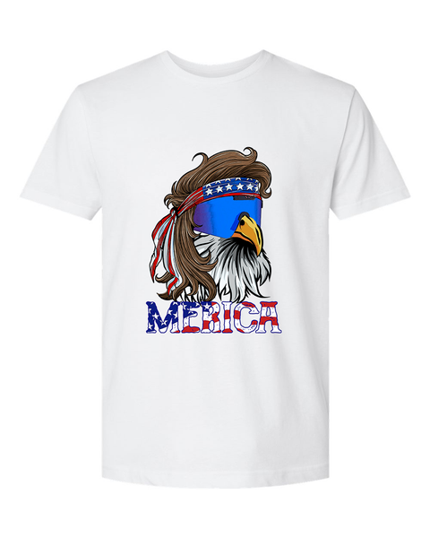 'Merican Eagle Unisex Tee - Adult Sizes S - 3XL