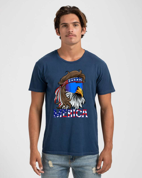 'Merican Eagle Unisex Tee - Adult Sizes S - 3XL