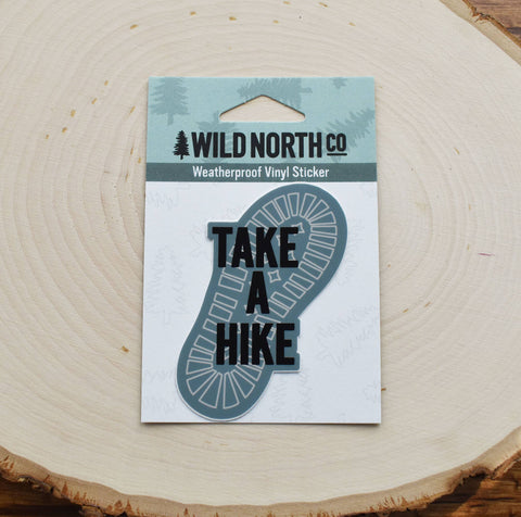 Take A Hike Sticker