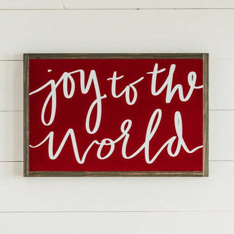 Joy to the World | Wall Art