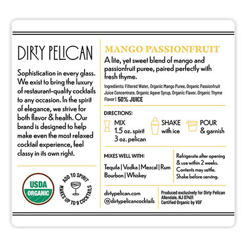 Mango Passionfruit Margarita