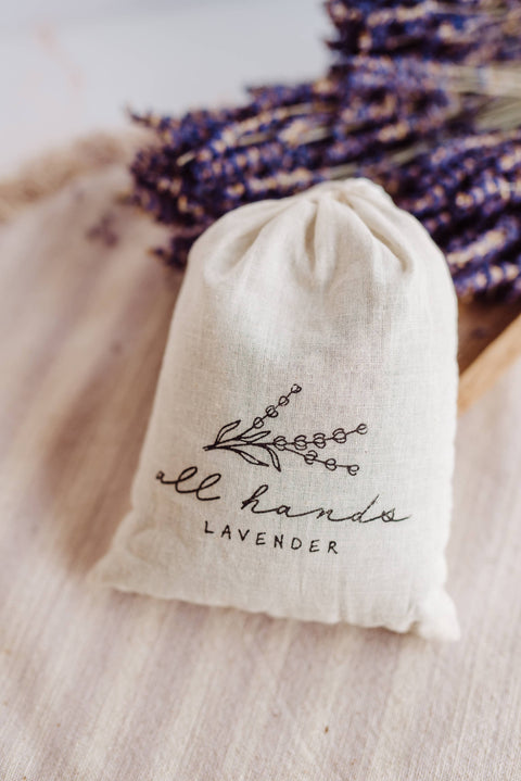 Lavender Flower Sachet Bag