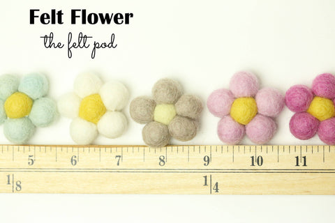 Felt Flowers