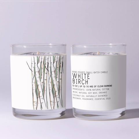 White Birch Candle