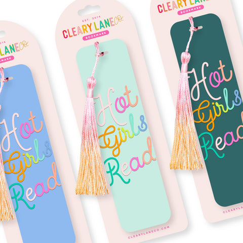 Acrylic Bookmark with Tassel - Choose your design