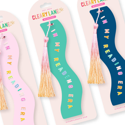 Acrylic Bookmark with Tassel - Choose your design