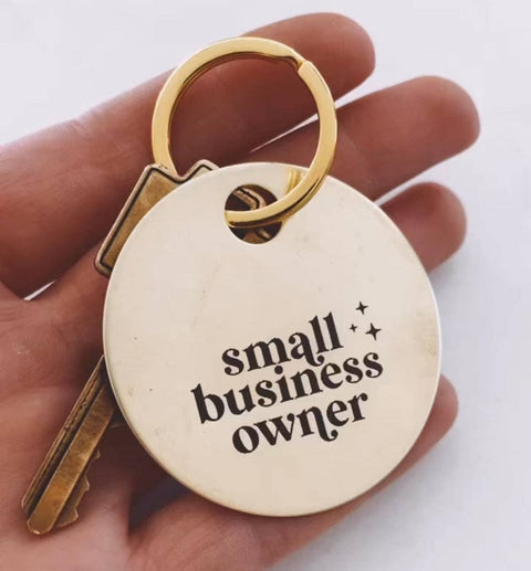 Brass Keychain