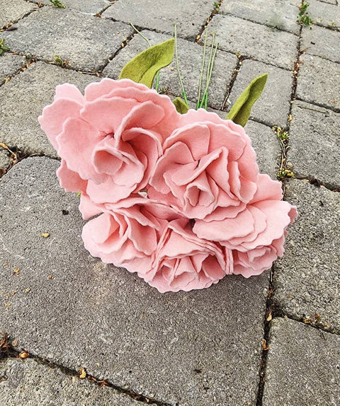 Felt Carnations