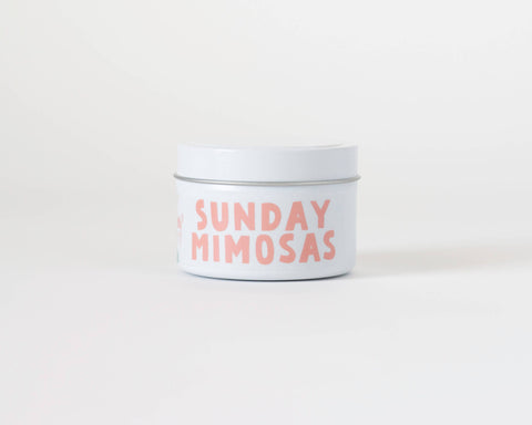 Sunday Mimosas Candle Tin | Spring Collection