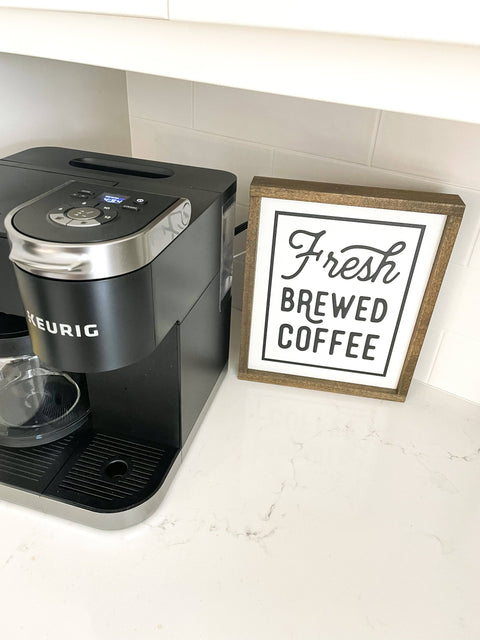 Fresh Brewed Coffee