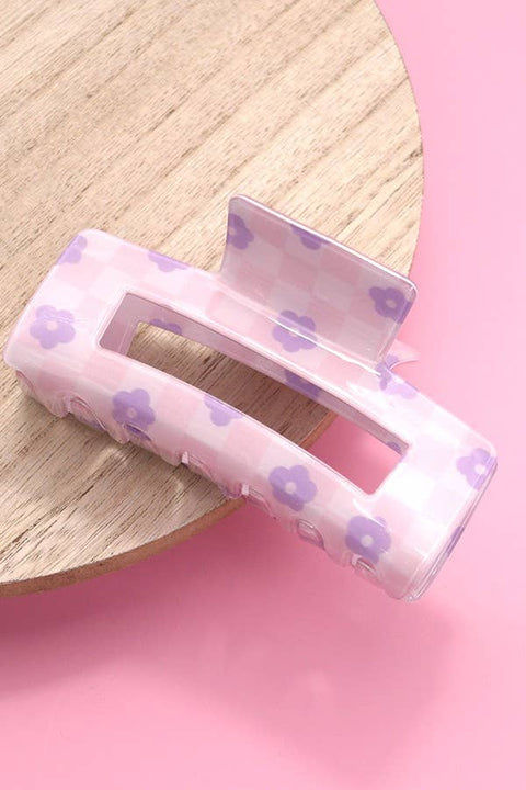 DAISY HAIR CLAW CLIPS