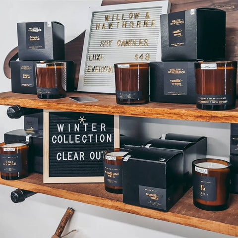 Handcrafted Soy Candles: Espresso + Vanilla / 13.5 oz