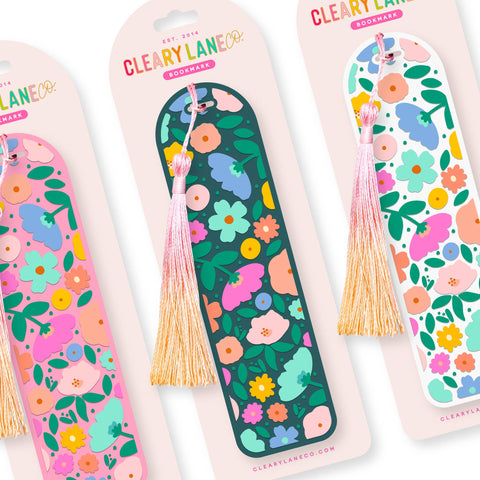 Acrylic Bookmark with Tassel - Choose your design