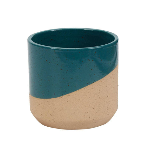 Dipped Glaze Planters/Plant Pots, 5.1"D