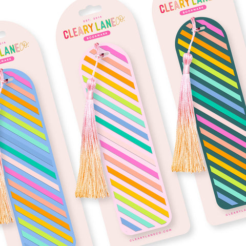 Acrylic Bookmark with Tassel - Choose your design