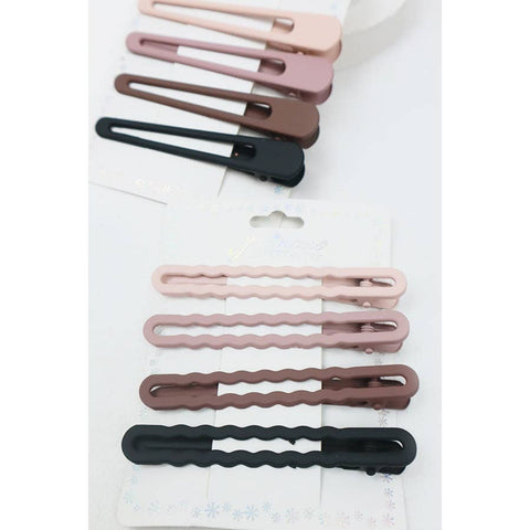 Matte Sectioning Alligator Hair Clip