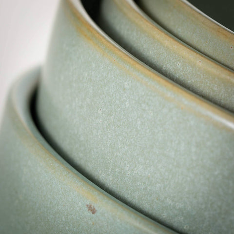 Modern Matte Mint Planters, 3 Sizes Available