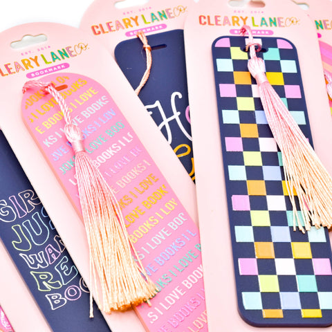 Acrylic Bookmark with Tassel - Choose your design