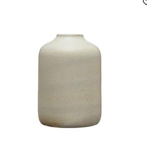 Stoneware Vase, Reactive Glaze