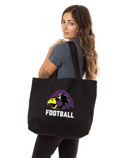 Chaska Hawks Football Cotton Twill Tote