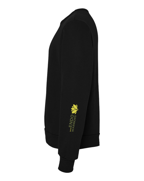 MN Endo Warriors Ultra-Soft Crewneck Sweatshirt, Black