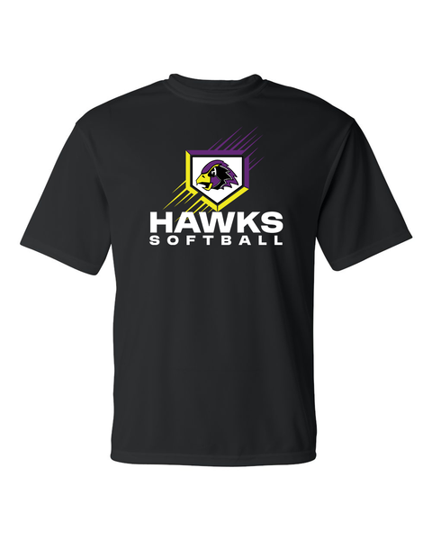 Chaska Hawks Softball Diamond Performance Tee - Adult & Youth
