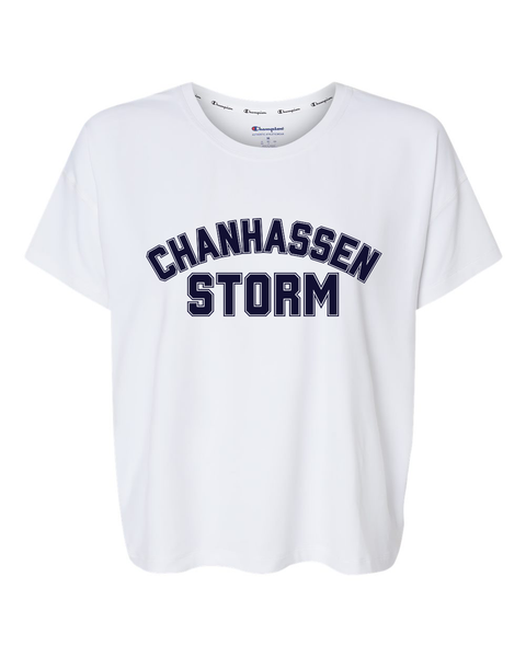 Chanhassen Storm Champion Women's Fit White Tee