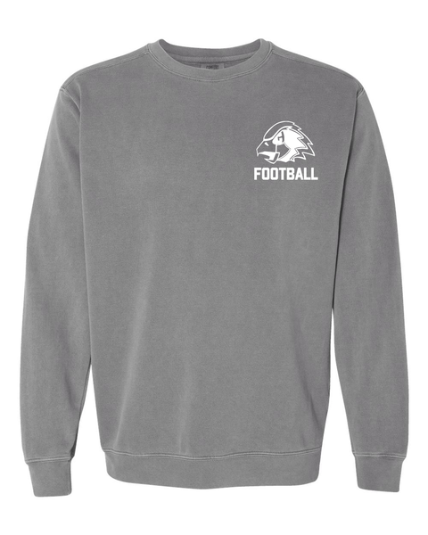 Chaska Hawks Football Comfort Colors Sweatshirt