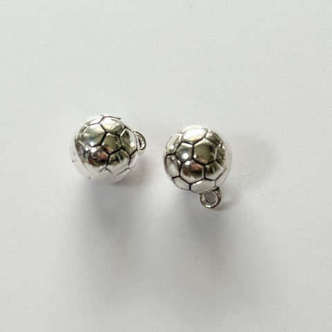 Sports Charms - Plated Zinc Alloy, Lead & Cadmium Free
