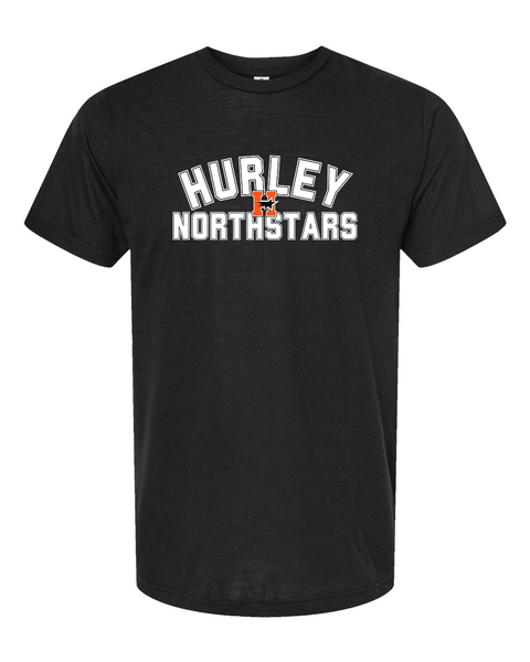 Hurley Northstars Classic Varsity Unisex Black Tee