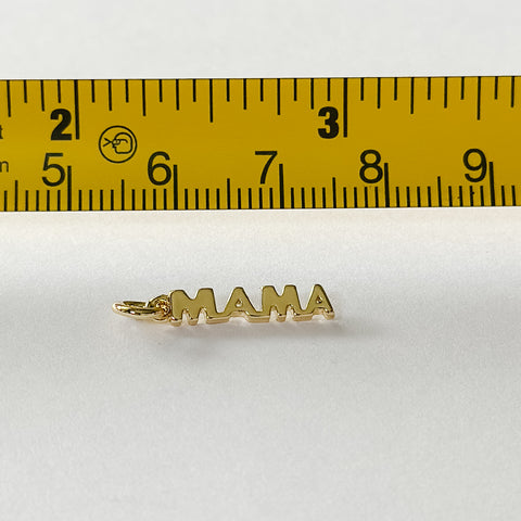 MAMA Tiny Charm - 18K Gold Plated Brass