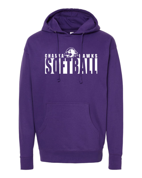 Chaska Hawks Softball Hoodie - Adult & Youth - Customizable
