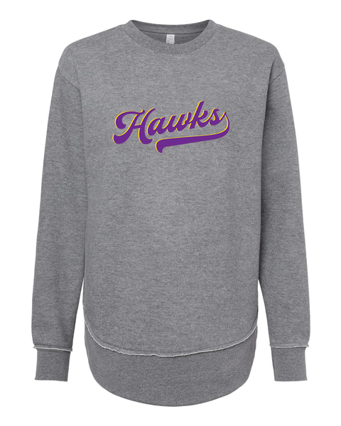 Hawks Women's Longer-Length Relaxed Fit Sweatshirt
