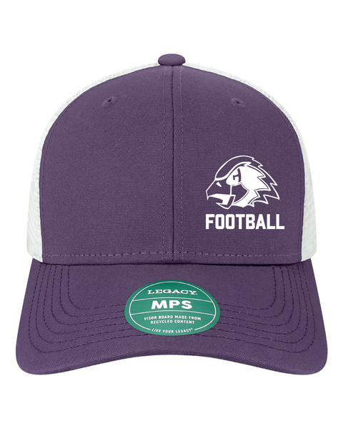 Chaska Hawks Football - Legacy Purple Trucker Snapback Cap