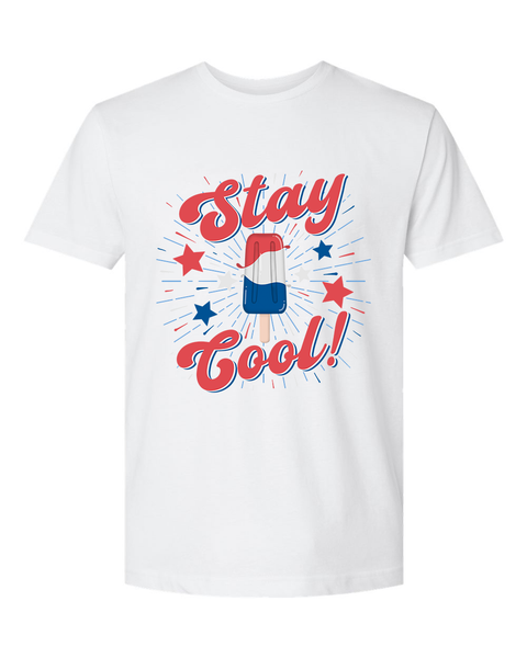Stay Cool Adult Tanks & Tees, Summer & 4th of July