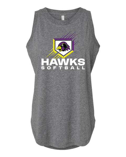 Chaska Hawks Softball Diamond Tank Top - Women's Cut