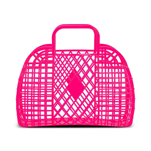 Neon Pink Small Jelly Bag