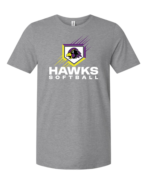 Chaska Hawks Softball Diamond Ultra-Soft Tee - Adult & Youth
