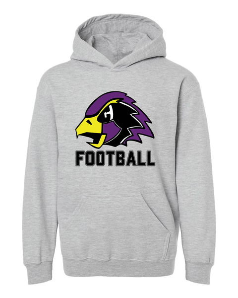 Chaska Hawks Football Youth Hoodie