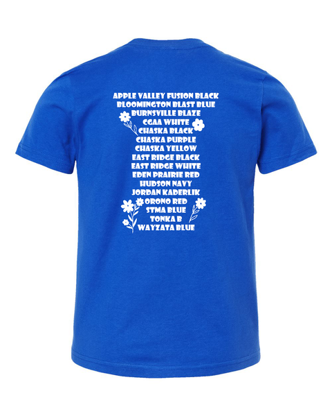 Sliding Into Summer Tournament Shirts Customization Options