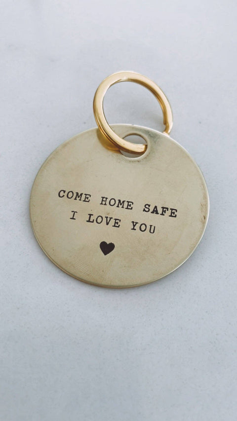 Brass Keychain
